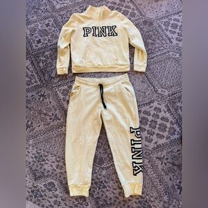 Victoria Secret Yellow Lounge Set